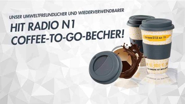 Hit Radio N1 Coffee To Go Becher